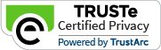 TRUSTe Certified Privacy Seal awarded to TrustArc, signifying trusted privacy protection standards